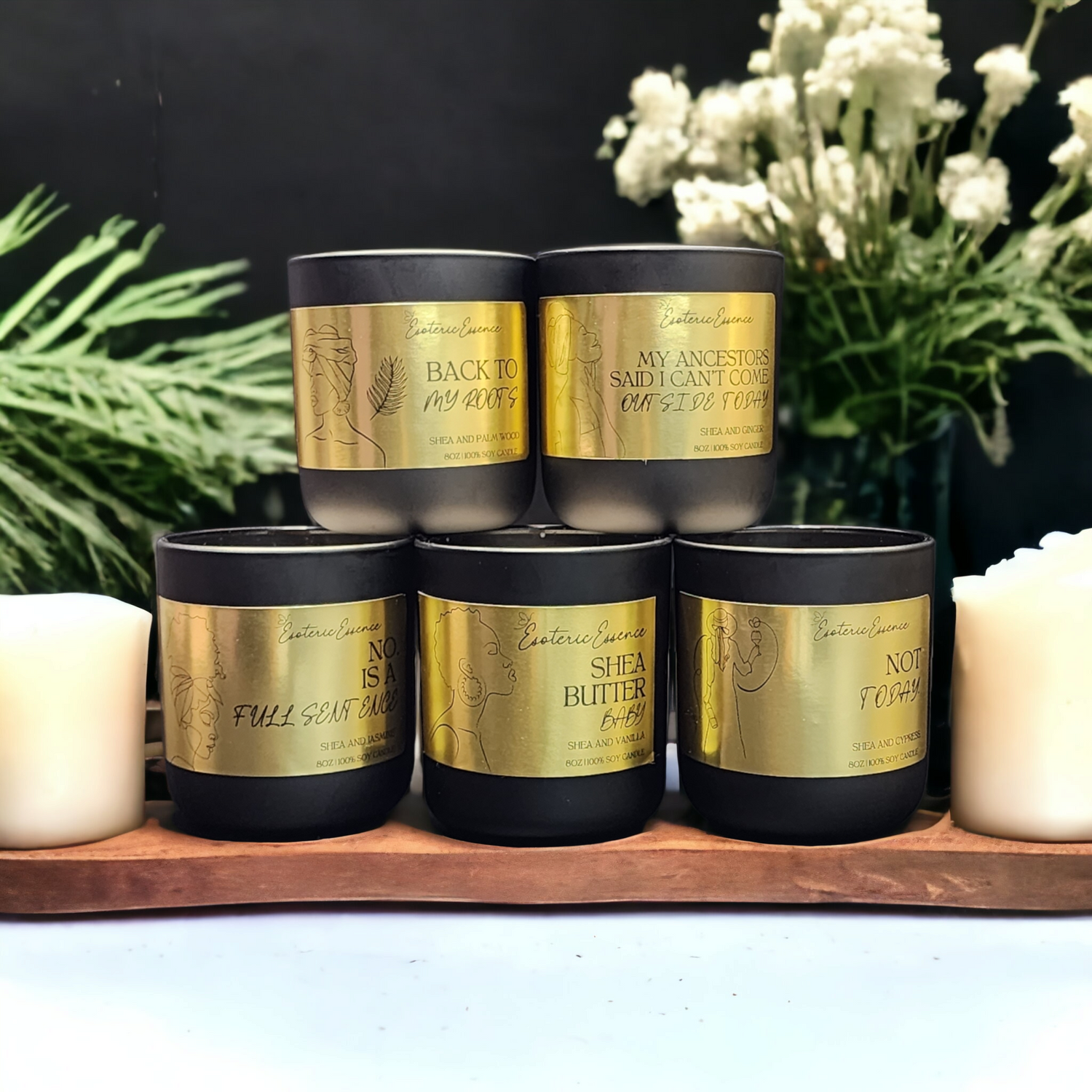 Gold Label Line Candles