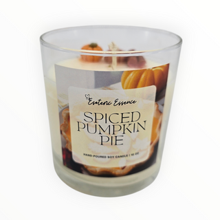 Spiced Pumpkin Pie | Dessert Candle