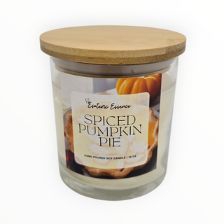 Spiced Pumpkin Pie | Dessert Candle