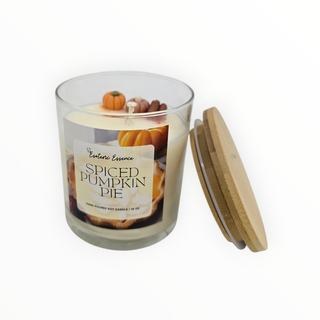 Spiced Pumpkin Pie | Dessert Candle