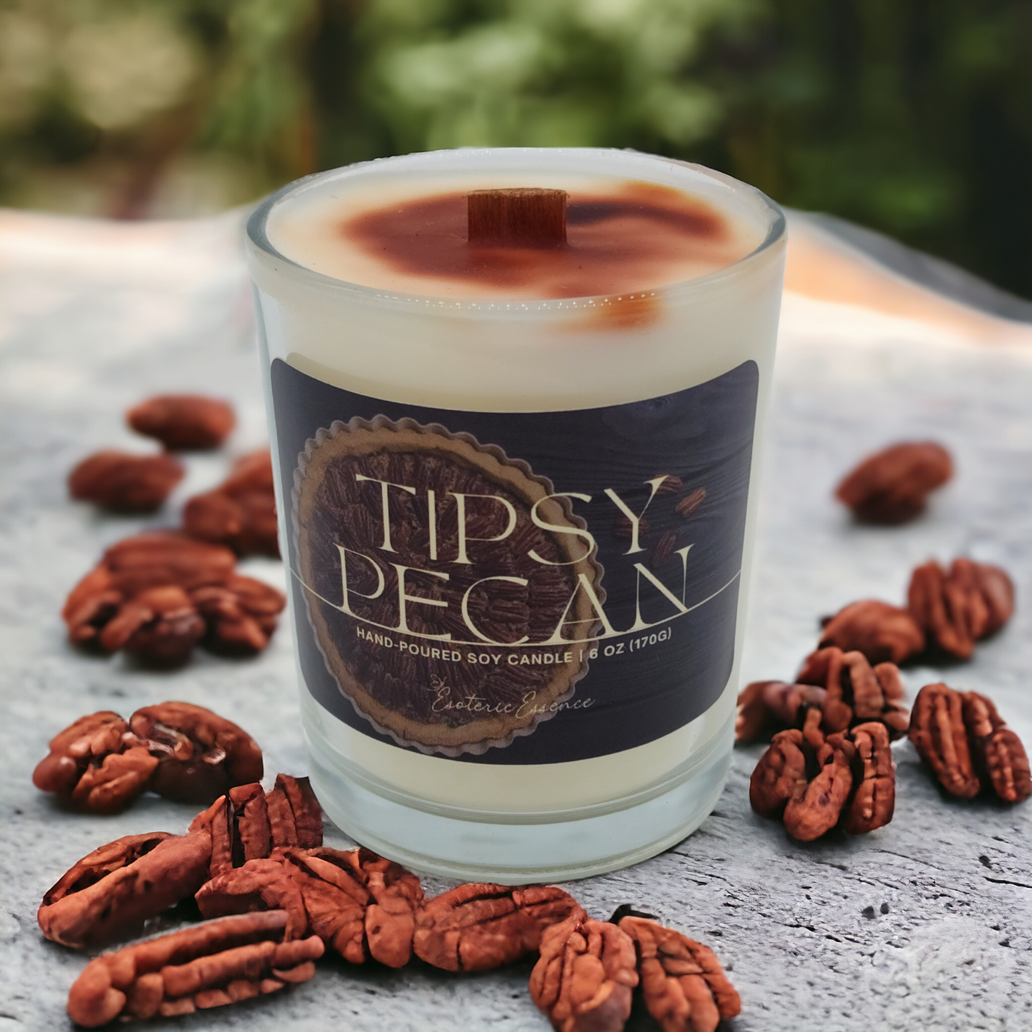 Tipsy Pecan | Dessert Candle