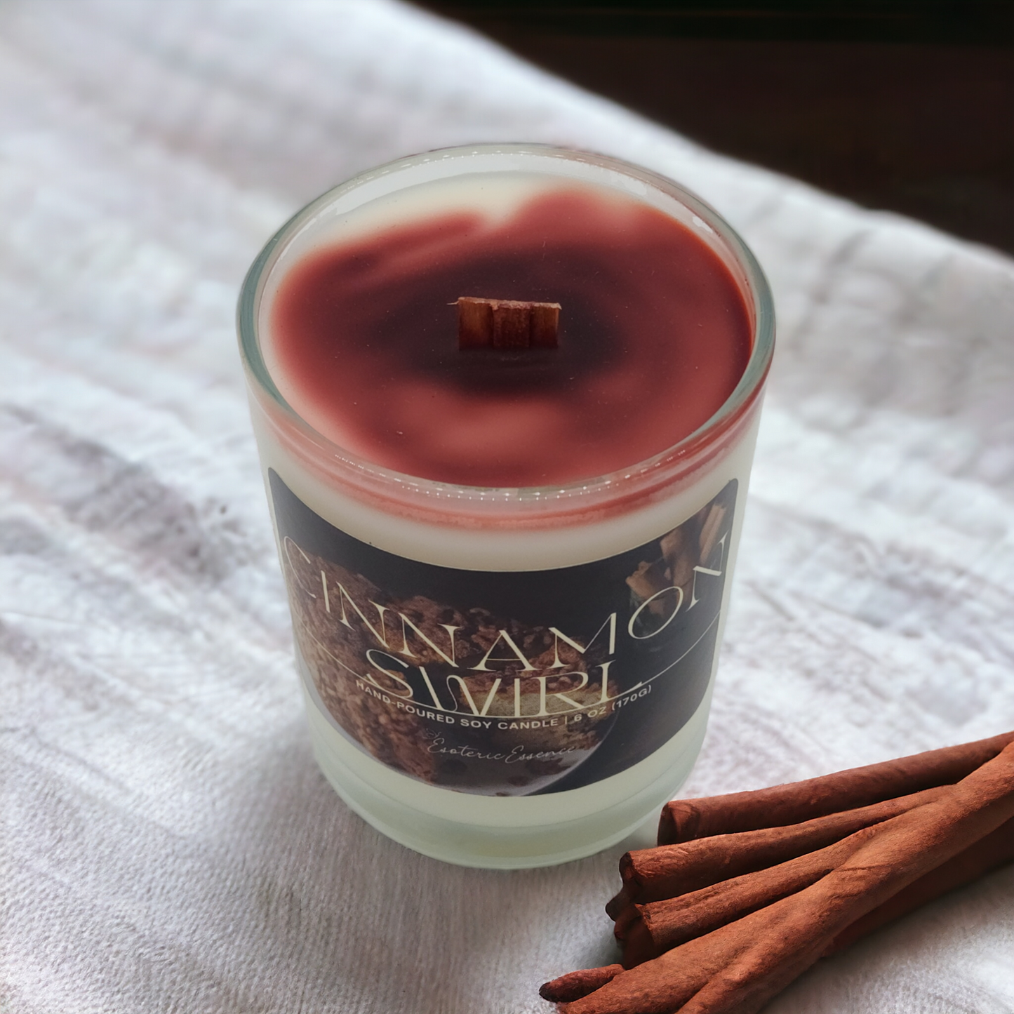Cinnamon Swirl | Dessert Candle